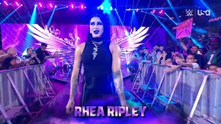 Rhea Ripley Entrance  Wwe Raw 9224 [upl. by Arayt654]