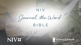 NIV Journal The Word Bibles by Zondervan [upl. by Airtemed]