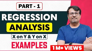 Regression Analysis Regression Coefficient Linear Regression PartI [upl. by Ahsilac]