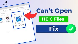 Cant Open HEIC Files on Windows 1011 Heres the Fix [upl. by Hnah]