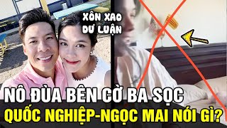 Xôn xao hình ảnh CỜ VÀNG 3 SỌC ĐỎ xuất hiện tại nơi ở của vợ chồng Quốc Nghiệp  Ngọc Mai  TÁM TV [upl. by Clovis242]