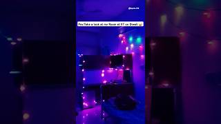 My Room at IIT Roorkee on Diwali🔥🔥shorts iitian iitbombay iitdelhi diwali diwali2024 viral [upl. by Eyma]