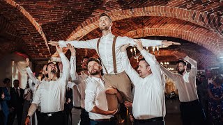 Surprise Groomsmen Dance 🔥OUR WEDDING [upl. by Annait]