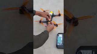 How to operatr zmr 6inch fpv drone with flysky fsi6x [upl. by Elokin]