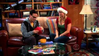 The Big Bang Theory 2x11  Pennys Christmas gift to Sheldon HD with HunSub [upl. by Dirrej]