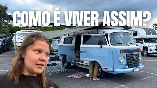 As primeiras 24 horas morando em uma kombi [upl. by Pantheas673]