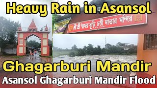 Asansol Ghagarburi Mandir Flood 2024 ishaantravels [upl. by Onahpets]