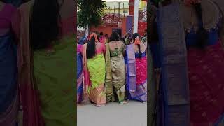 mangli new bathukamma songbathukamma telangana shorts twitch festival [upl. by Yancy]