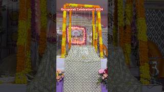 Gurupurab Celebrations 2024Amrit Vela Mandirsikh gurupurabgurunanakdevjifestivalshortyoutube [upl. by Dercy]