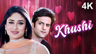 Khushi 2003 Hindi Movie 4K  Fardeen Khan amp Kareena Kapoor  Romantic  Superhit Comedy Movie [upl. by Alic38]