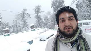 Heavy Snowfall in Murree  Kuldana Guest House  Vlog 2 by Bilal Khalid [upl. by Dadinirt]