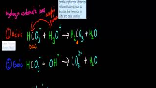 5 Amphiprotic substances HSC chemistry [upl. by Kanter162]