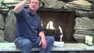 Fireplace Cleaning Log  Creosote Sweeping Log [upl. by Enelear]