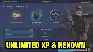 UNLIMITED XP amp RENOWN GLITCH IN RAINBOW SIX SIEGE NOVEMBER 2024  RANK 50 FAST [upl. by Niatsirk]