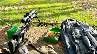 Tikka T3x TAC A1  Long Range Shooting [upl. by Eralcyram510]