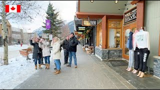 🔴 Banff LIVE  SnowDays Festival Walk Bear Street and Banff Avenue  January 21 2024 Live stream [upl. by Sonya]