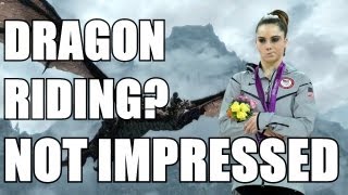 Dragon Riding Adventures New things in Skyrim Skyrim Dragonborn DLC Gameplay Commentary [upl. by Toback645]