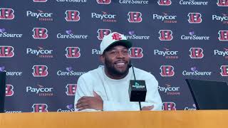 Vonn Bell happy to be reunited in Cincinnati with the Bengals [upl. by Llorrac34]