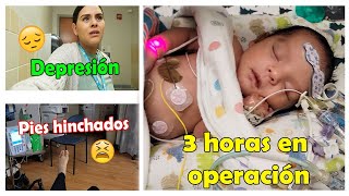 Operacion de corazón de mi bebe a sus 7 días de nacido☹️♥️ [upl. by Nefen558]