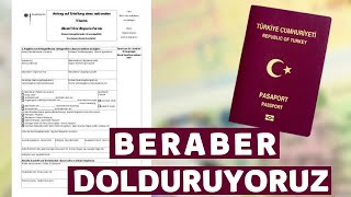 ALMANYA ULUSAL VİZE BAŞVURU FORMU NASIL DOLDURULUR Almanyada Üniversite Okuma Rehberi 15 [upl. by Nelrac]