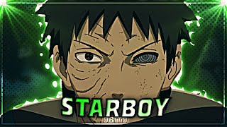 STARBOY  OBITO UCHIHA AMVEDIT [upl. by Farrah]