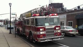 Linden NJ Fire Department Reserve Ladder  1 [upl. by Kaliope226]