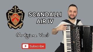 Vitalie Vataman NEW SCANDALLI AIR IV Artigiana Voci Video Demonstrativ scandalli [upl. by Justus86]