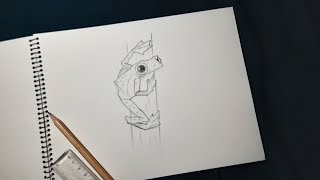 Draw a Leaping Frog  A Pencil Sketching Tutorial [upl. by Tallbot909]