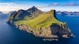 Faroe Islands Aerial Film amp Timelapse 4K [upl. by Drageruaeb]