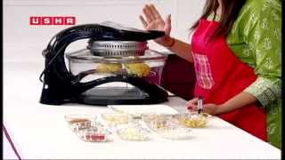 Usha Halogen Oven Recipe Demo Video [upl. by Anitsyrhk350]