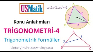 Trigonometri 4  Trigonometrik Formüller [upl. by Blanka200]