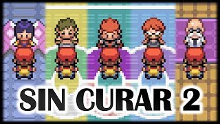 ¿ES POSIBLE COMPLETAR POKÉMON ROJO FUEGO SIN CURAR Parte 2 [upl. by Caassi]