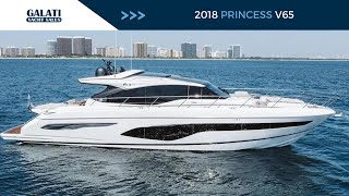 SOLD  2018 Princess V65 quotELYSIUMquot [upl. by Yenitirb122]