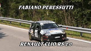 SALITA ALPE DEL NEVEGAL 2024  FABIANO PERESSUTTI  RENAULT CLIO RS 2000  BY BELLUNOVIDEO [upl. by Nwahsad]