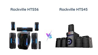 Rockville HTS56 vs HTS45 Which 51 Channel Home Theater System is Better [upl. by Amund]