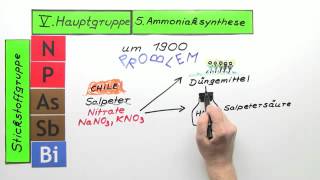 Periodensystem der Elemente V Hauptgruppe 5 Ammoniaksynthese  Chemie [upl. by Watanabe]