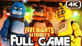 FIVE NIGHTS AT FREDDYS Gameplay Walkthrough FULL GAME 4K 60FPS No Commentary [upl. by Norrat]