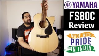 Is The New Yamaha Acoustic Guitar Worth The Price   Yamaha FS80C Unboxing And Review [upl. by Volny]