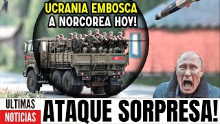 Putin Pide Reunión Urgente Colosal convoy militar Norcoreano aniquilado en emboscada en Ucrania [upl. by Nyra868]