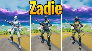 Zadie Skin Gameplay in Fortnite [upl. by Handler]