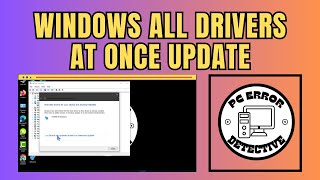 How to Update All Drivers at Once in Windows 10 [upl. by Hildegaard]