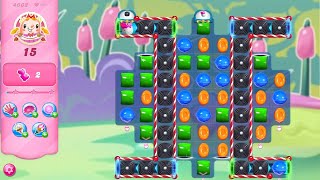 Candy Crush Saga LEVEL 4662 NO BOOSTERS new version🔄✅ [upl. by Ubald]