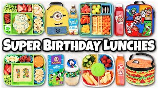 SCHOOL LUNCH TAKEOVER  Jackson’s Birthday Week of Lunches [upl. by Eatton]