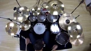 toto Africa live drum cover Gopro [upl. by Bern]