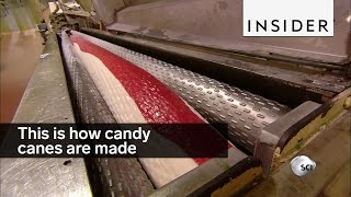 How Candy Canes Are Made [upl. by Airotnes255]