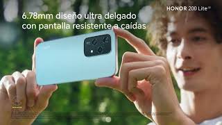 HONOR 200 Lite I Llegó para hacerte brillar I HONOR Colombia [upl. by Sikras]