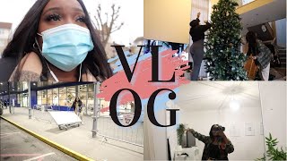 Day vlog  FINALLY got the Ikea Hovet mirror  Christmas tree still up FEB Now siss [upl. by Abbe]