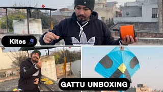 UNBOXING  MONOFIL GATTU 🪁 kites FIGHT 😈2024 [upl. by Tiana]