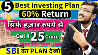 Best 5 Investing Stocks Plans 2025  Best Shares 2025  High Return Stocks से बने करोड़पति  NIFTY [upl. by Gian]