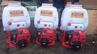 Power Sprayer MATRIX Knapsack MTX767C Tank 15Liter [upl. by Ogilvie323]